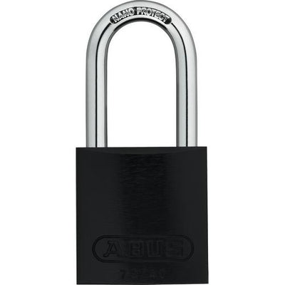 ABUS 72/40HB40 Aluminum Safety Padlock Keyed Different - Black (72/40HB40 /08400)
