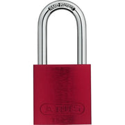 ABUS 72/40HB40 Aluminum Safety Padlock Keyed Different - Red (72/40HB40 /08404)