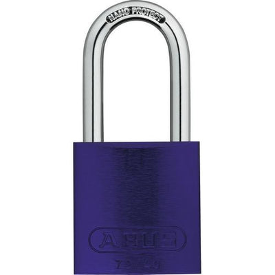 ABUS 72/40HB40 Aluminum Safety Padlock Keyed Different - Purple (72/40HB40 /08407)