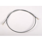 Justrite Antistatic Flexible Wire For Bonding/Grounding - With Dual 1/4" Terminals - 3 Ft. Also Used As An Extension - 08503