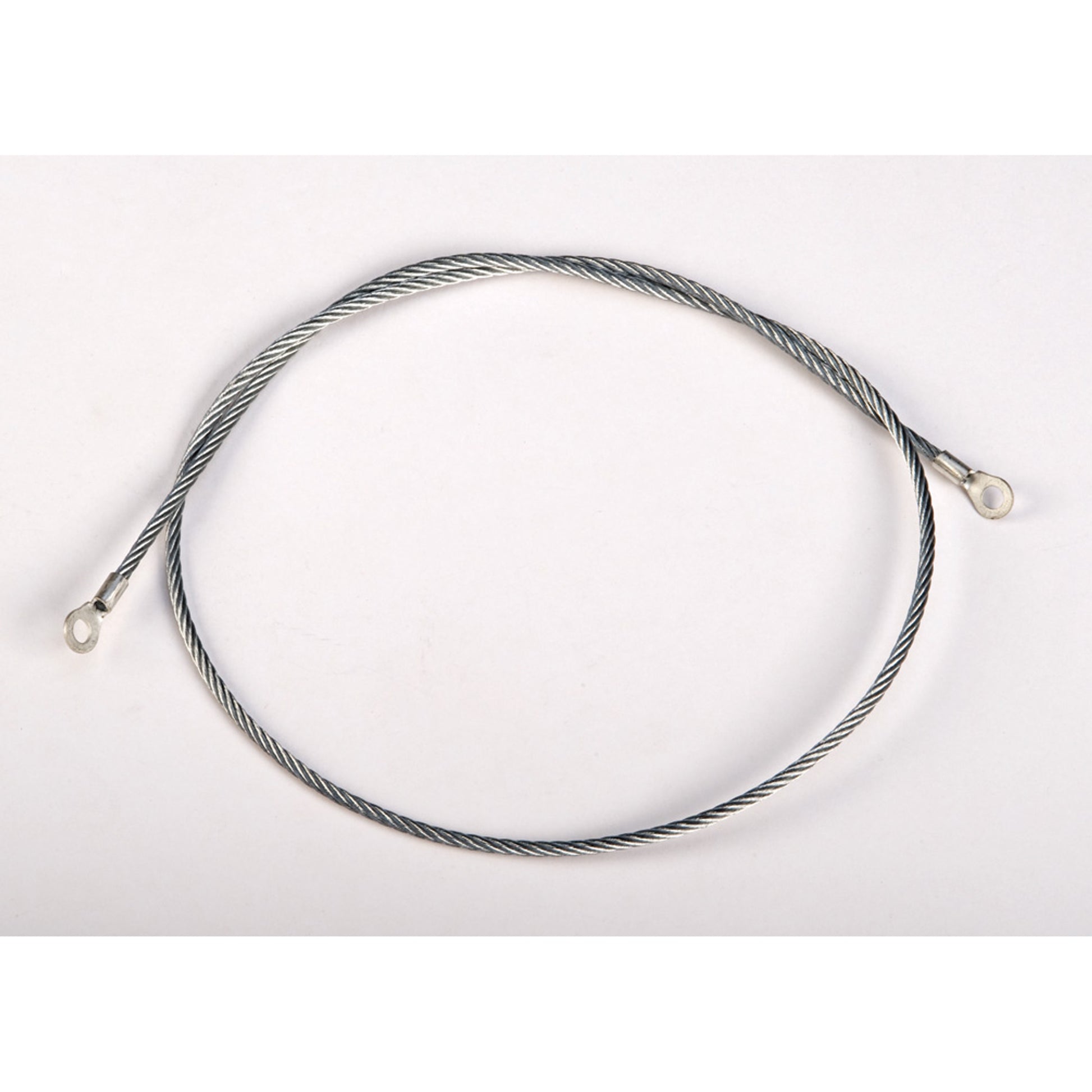 Justrite Antistatic Flexible Wire For Bonding/Grounding - With Dual 1/4" Terminals - 3 Ft. Also Used As An Extension - 08503
