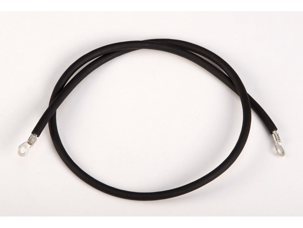 Justrite Antistatic Insulated Wire For Bonding/Grounding - With Dual 1/4" Terminals - 3 Ft. Also Used As An Extension - 08506