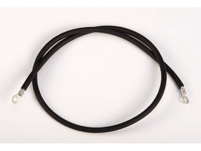 Justrite Antistatic Insulated Wire For Bonding/Grounding - With Dual 1/4" Terminals - 3 Ft. Also Used As An Extension - 08506