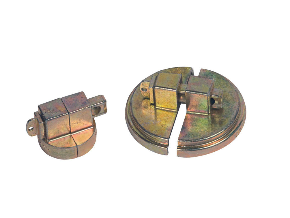 Justrite Drum Lock Set For Steel Drums - 1 Set Fits 2" Bung - 1 Set Fits 3/4" Bung - 2 Lock Bars. No Padlocks. Padlocks Not Included - 08508
