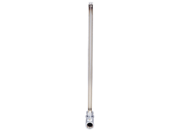 Justrite Cast-Iron Horizontal Fill Drum Gauge - 11-1/4" Long - For 3/4" Npt Bung Opening - 08532