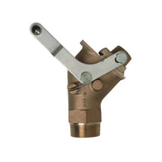 Justrite Brass Drum Gate Valve For Viscous Liquids - 2" Npt Bung - 08552