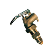 Justrite Brass Safety Drum Faucet - Internal Flame Arrester - Adjustable - 3/4" Npt Bung - 08910