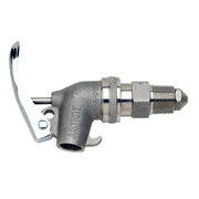 Justrite Stainless Steel Safety Drum Faucet - Internal Flame Arrester - Adjustable - 3/4" Npt Bung - 08916