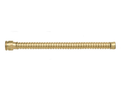 Justrite Flexible Hose Extension For Drum Faucet No. 08902 Or 08910 - 8" Long - Brass - 08930