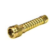 Justrite Flexible Hose Extension For Drum Faucet No. 08902 Or 08910 - 3-1/4" Long - Brass - 08932