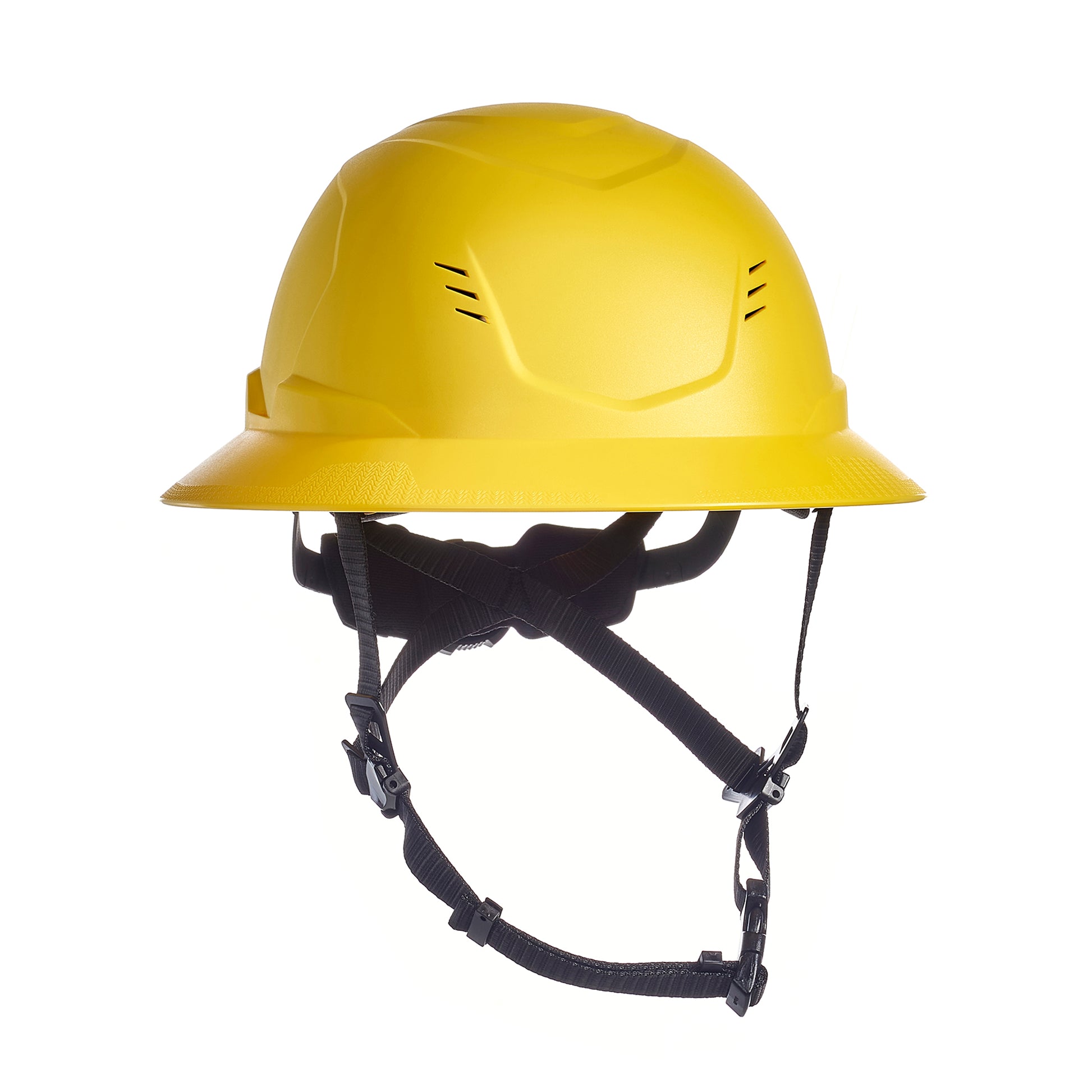 MSA V-Gard H2 Full Brim - Type II Class C - Mips - Safety Helmet - Vented - Yellow - 10250607