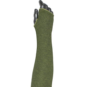 Kut Gard Single-Ply ACP / DuPont Kevlar Blended Sleeve w/Smart-Fit & Thumb Hole - Green - 144/EA - 10-21KVACPMBKTH
