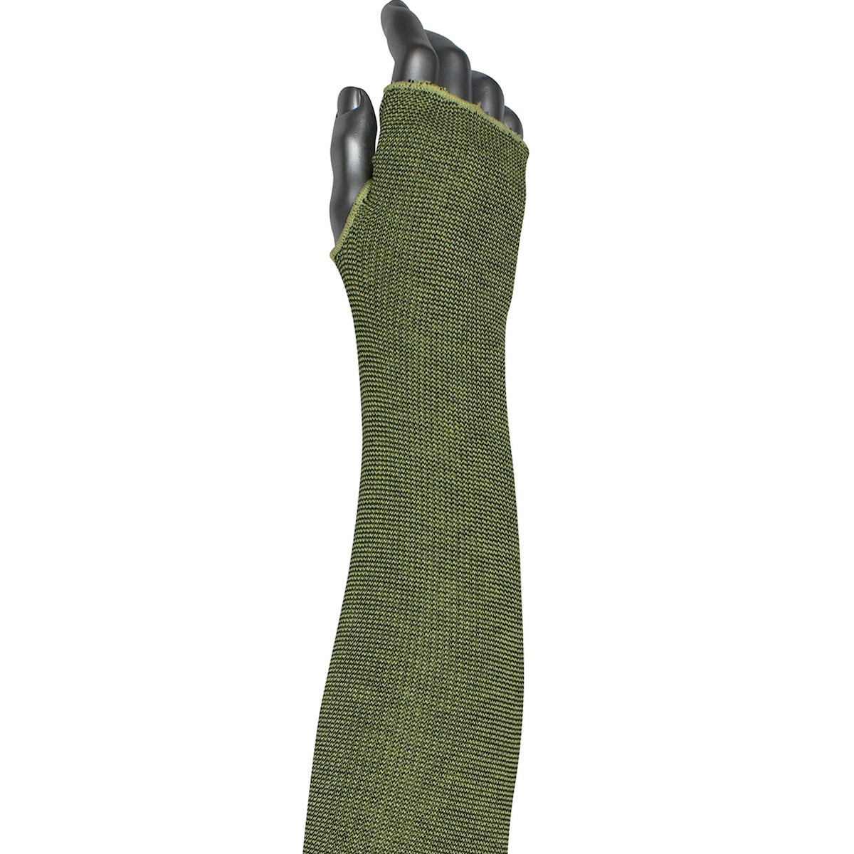 Kut Gard Single-Ply ACP / DuPont Kevlar Blended Sleeve w/Smart-Fit & Thumb Hole - Green - 144/EA - 10-21KVACPMBKTH