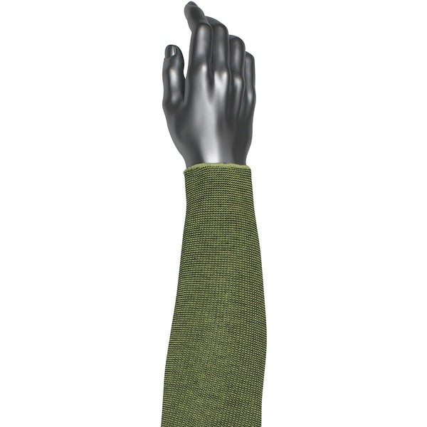 Kut Gard Single-Ply ACP / DuPont Kevlar Blended Sleeve w/Smart-Fit - Green - 144/EA - 10-21KVACPMBK