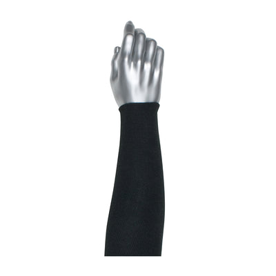Kut Gard Cut Resistant Sleeve 2-Ply DuPont Kevlar - Black - Each - 10-BKDS