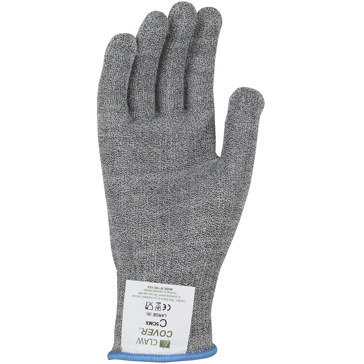 Claw Cover Seamless Knit HPPE / Stainless Steel Blended w/Sta-COOL Plating Glove - Medium Weight - Gray - 204/EA - 10-C5GYCMX
