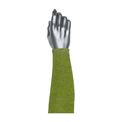 Kut Gard Cut Resistant Sleeve Single-Ply ACP / DuPont Kevlar Blended - Green - 144/EA - 10-KAS