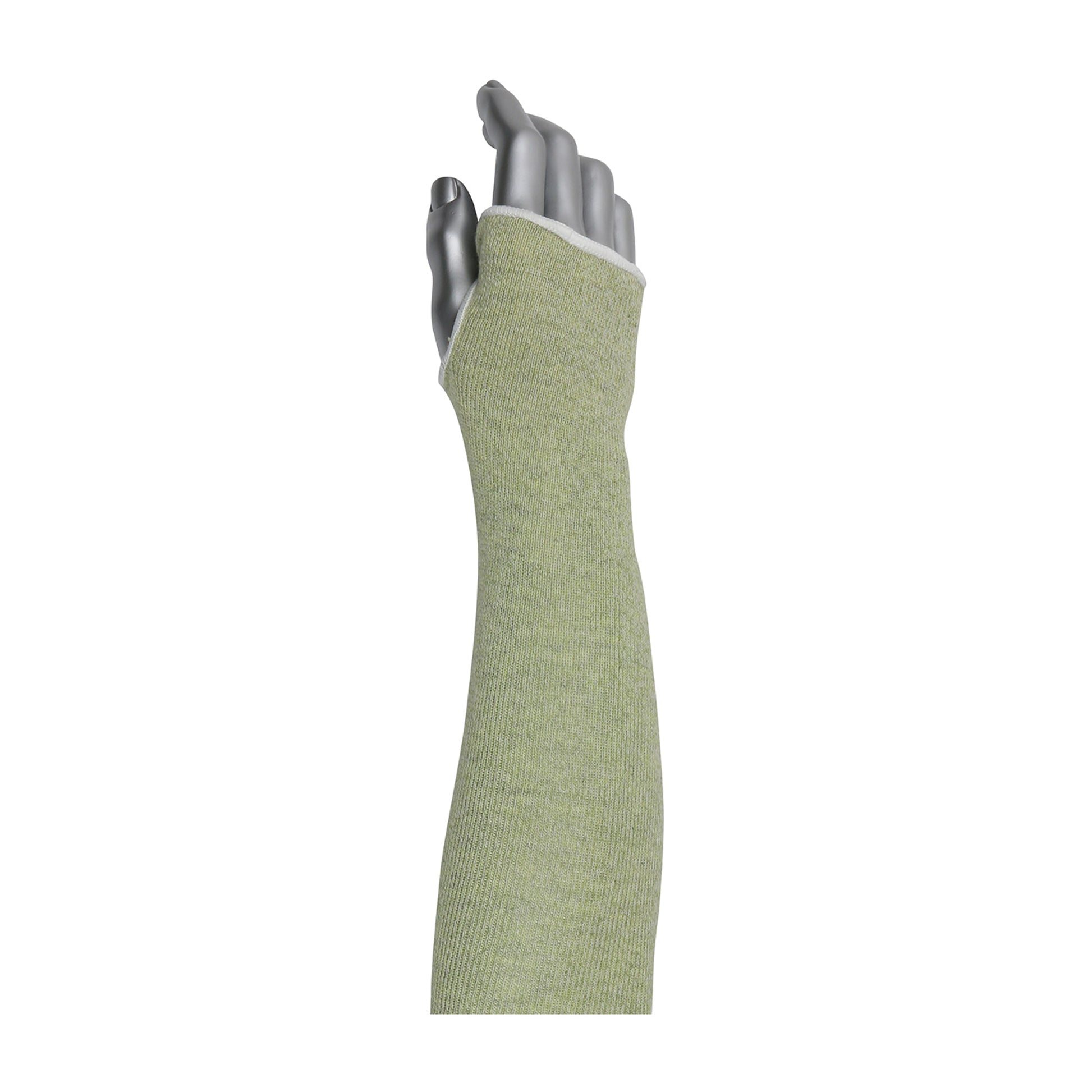 Kut Gard Cut Resistant Sleeve Single-Ply ACP / DuPont Kevlar Blended - Green - 12/EA - 330-PIP10-KA24SCTOT