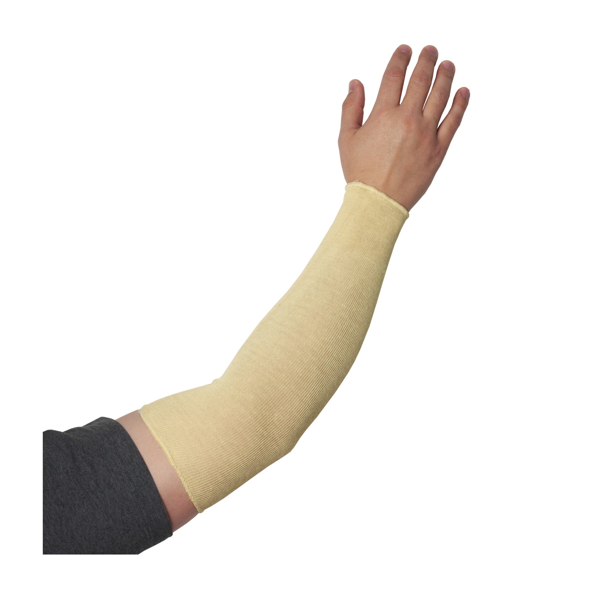 Kut Gard Cut Resistant Sleeve Single-Ply DuPont Kevlar - Yellow - 12/EA - 10-KSS