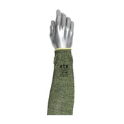 Kut Gard Cut Resistant Sleeve Single-Ply DuPont Kevlar Armor Blended Blousy - Green - 144/EA - 10-KVSYBH