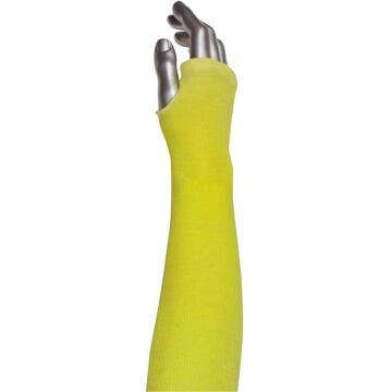 Kut Gard Cut Resistant Sleeve - Yellow - 12/EA - 330-PIP10-KC18TH