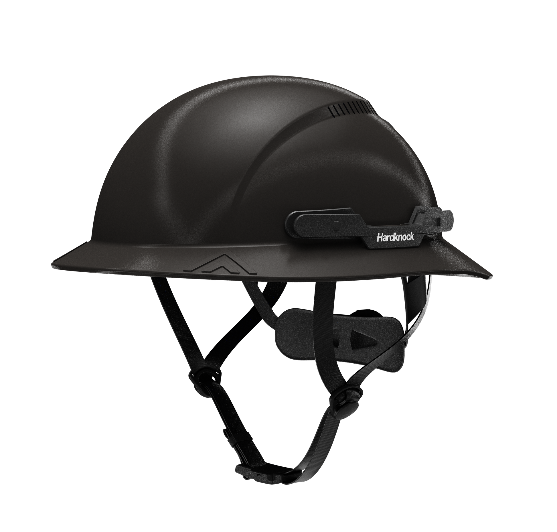 Hardknock Resolve - Full Brim - Class C - Type 2 Safety Helmet - Vented - Black - 100-0-001