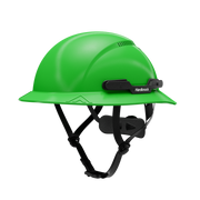 Hardknock Resolve - Full Brim - Class C - Type 2 Safety Helmet - Vented - Green - 100-0-310
