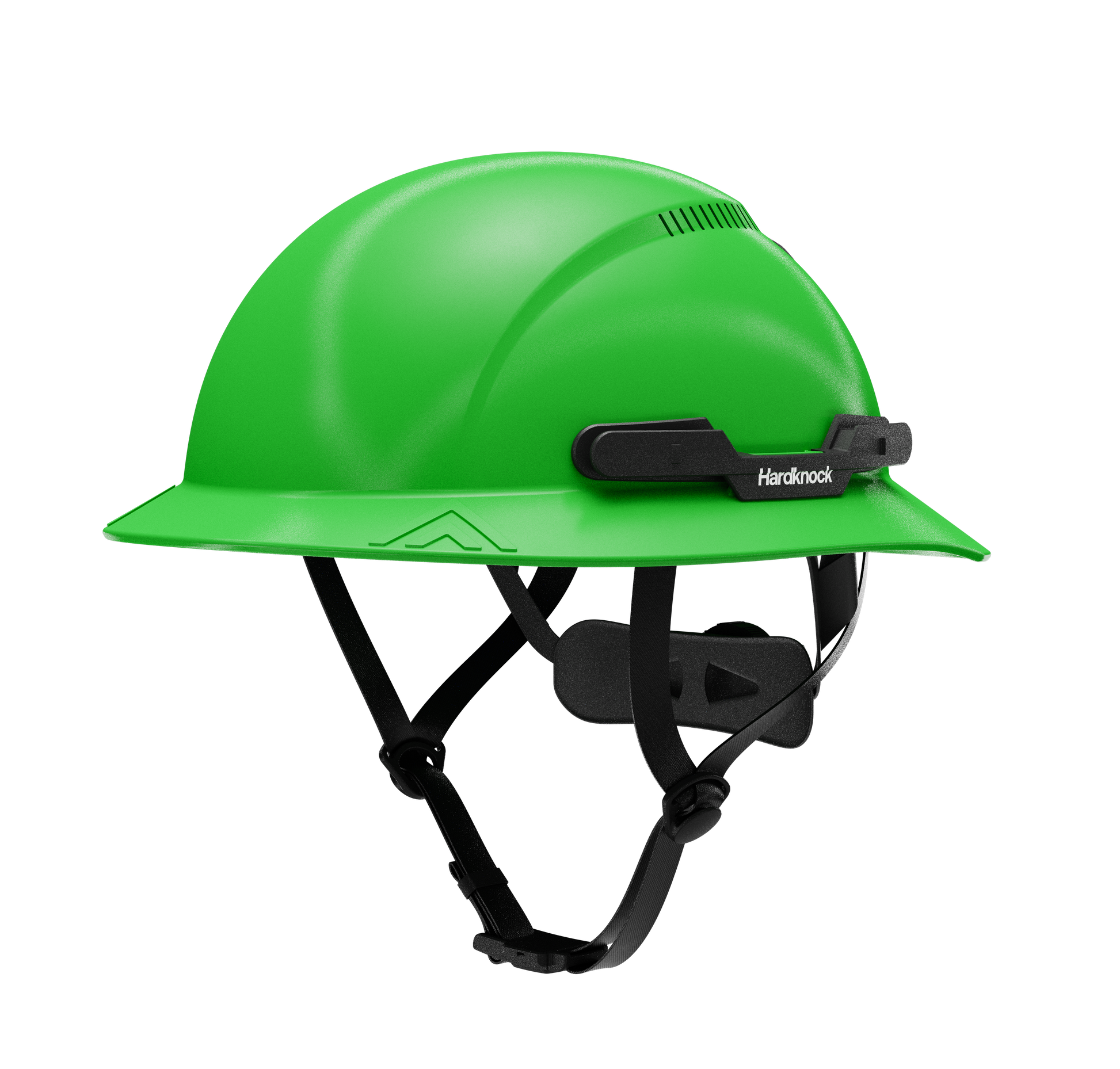 Hardknock Resolve - Full Brim - Class C - Type 2 Safety Helmet - Vented - Green - 100-0-310