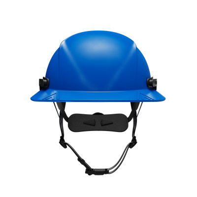 Hardknock Resolve - Full Brim - Class C - Type 2 Safety Helmet - Vented - Blue - 100-0-460