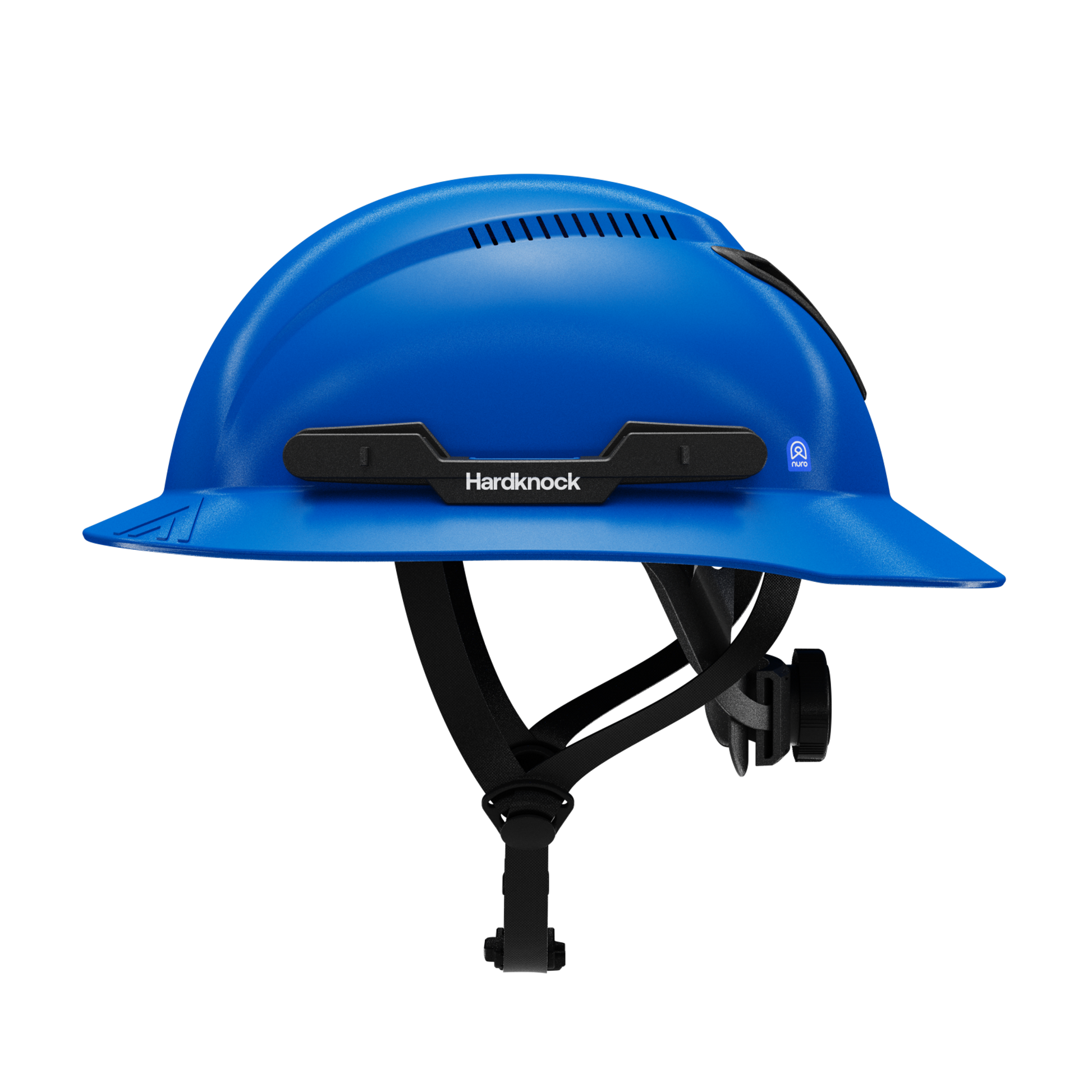 Hardknock Resolve - Full Brim - Class C - Type 2 Safety Helmet - Vented - Blue - 100-0-460