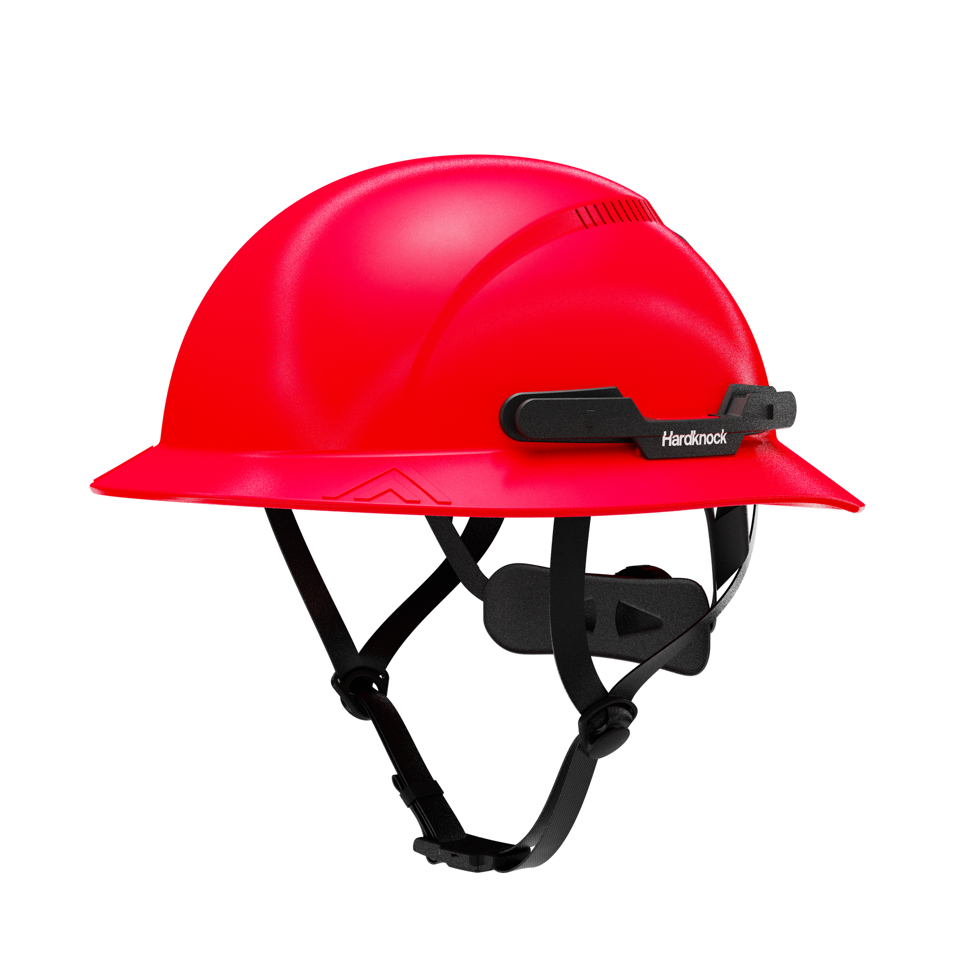 Hardknock Resolve - Full Brim - Class C - Type 2 Safety Helmet - Vented - Red - 100-0-610