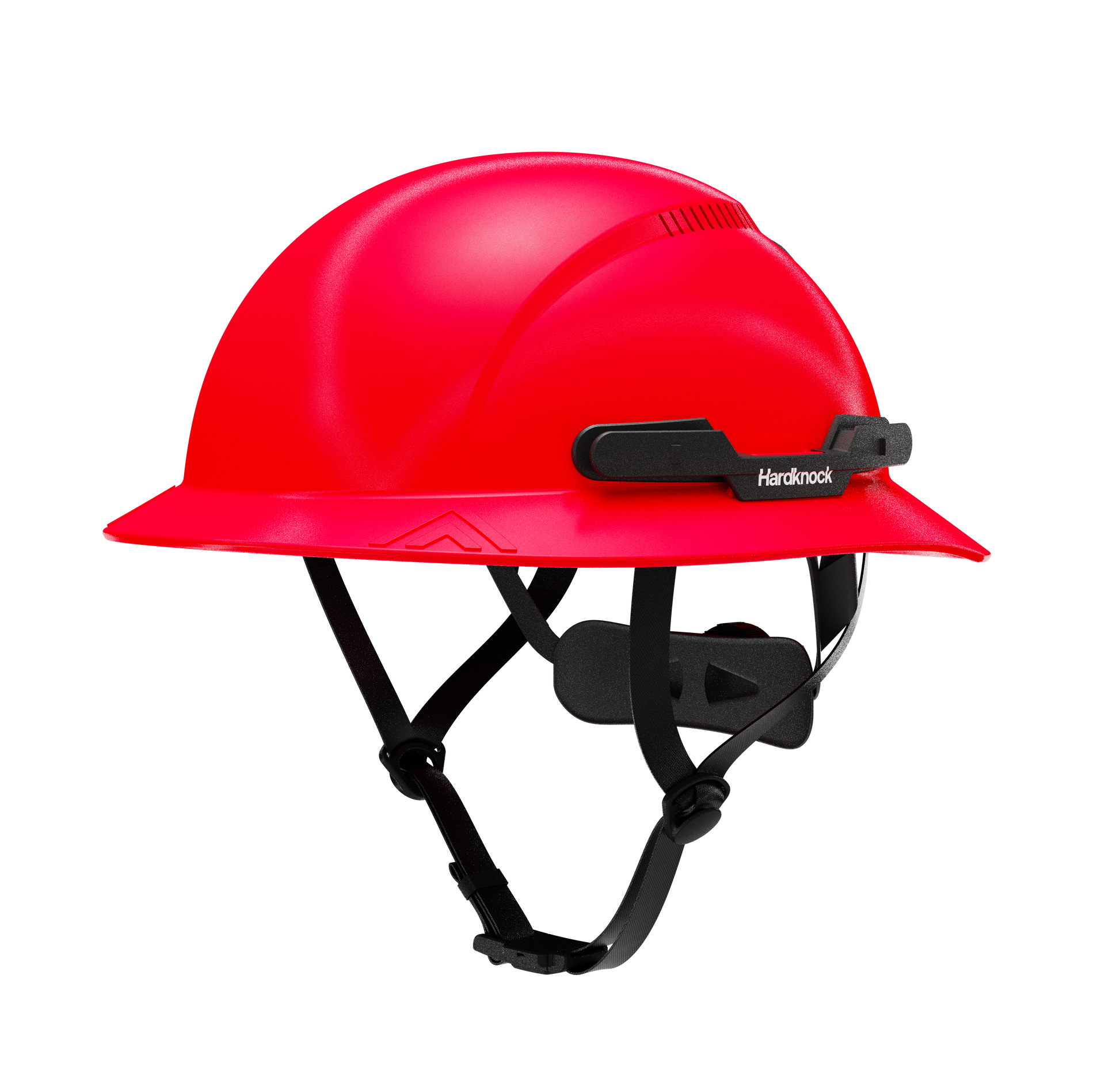 Hardknock Resolve - Full Brim - Class C - Type 2 Safety Helmet - Vented - Red - 100-0-610