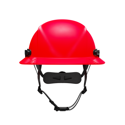 Hardknock Resolve - Full Brim - Class C - Type 2 Safety Helmet - Vented - Red - 100-0-610