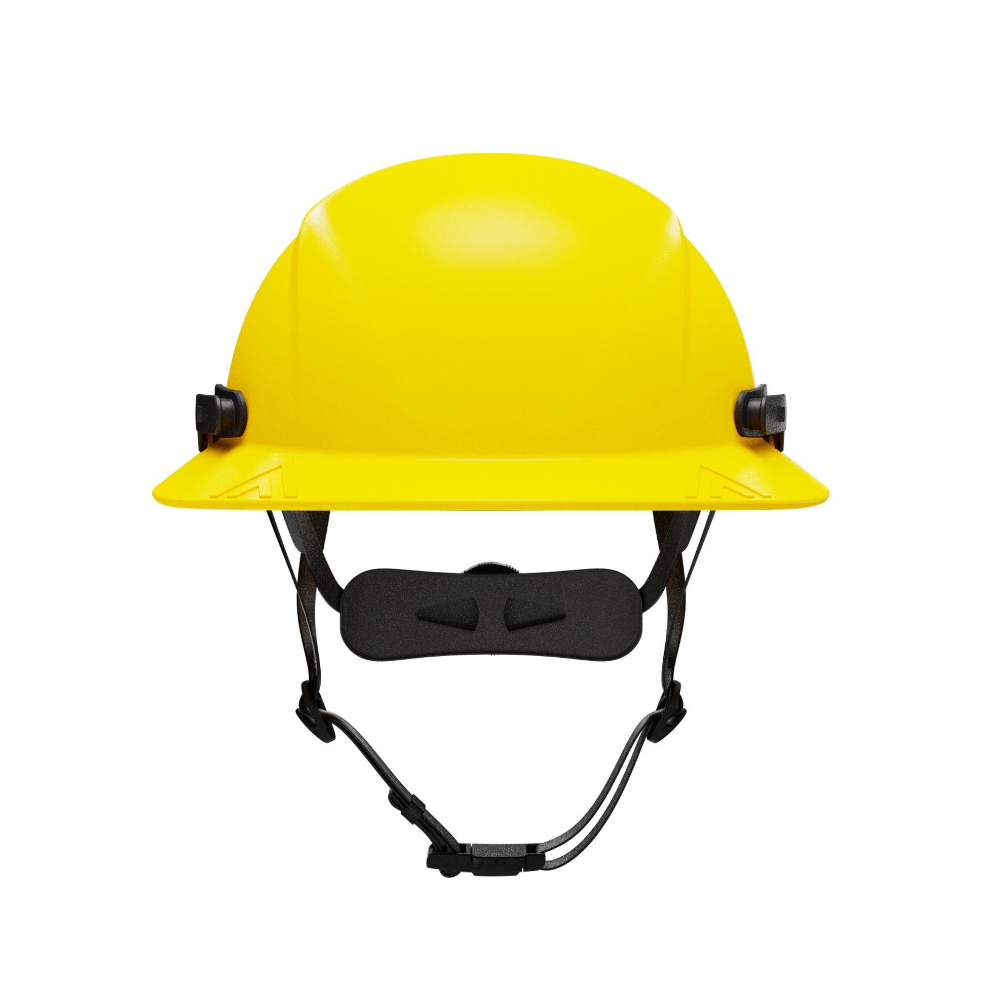 Hardknock Resolve - Full Brim - Class C - Type 2 Safety Helmet - Vented - Yellow - 100-0-730