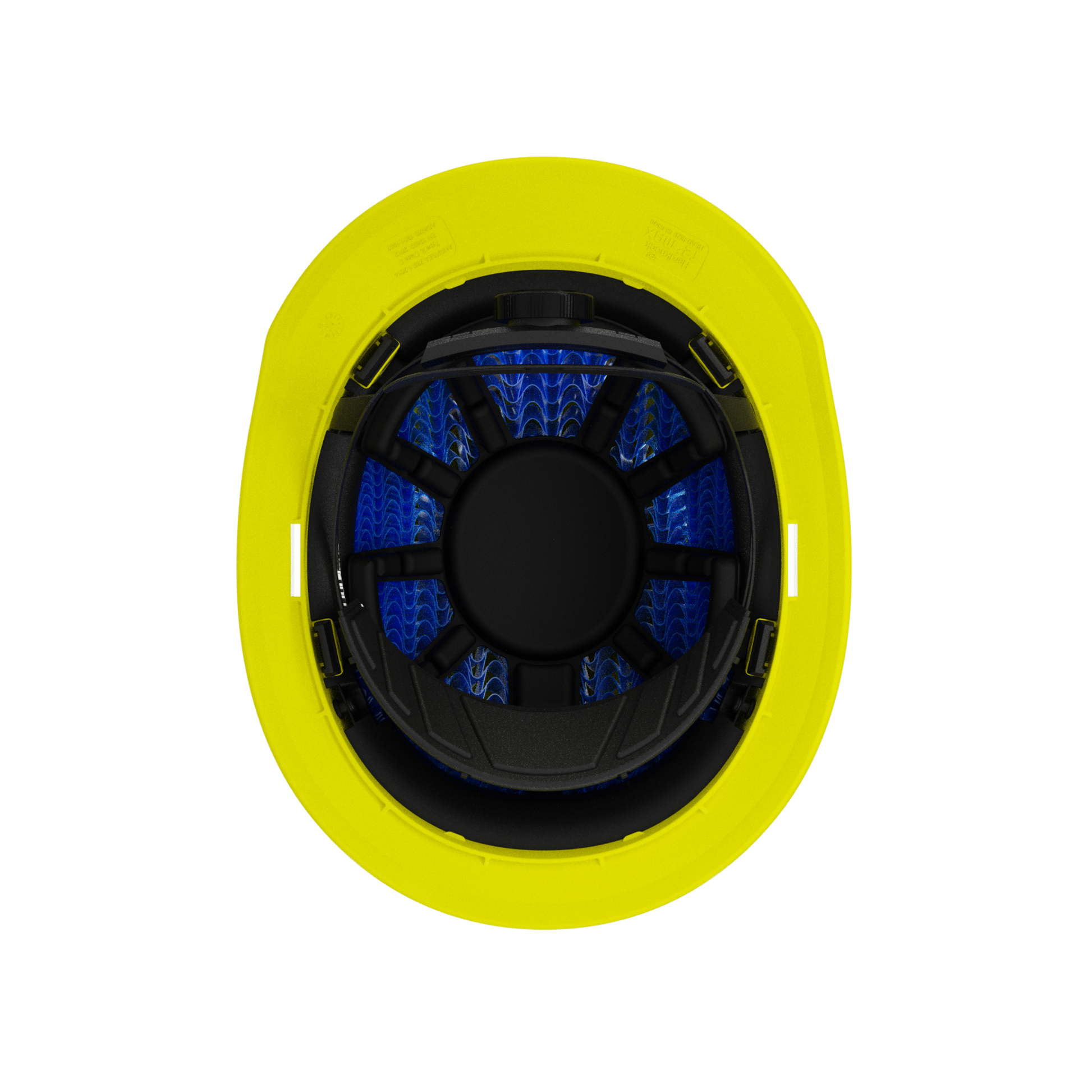 Hardknock Resolve - Full Brim - Class C - Type 2 Safety Helmet - Vented - Neon Yellow - 100-0-740