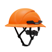 Hardknock Resolve - Full Brim - Class C - Type 2 Safety Helmet - Vented - Orange - 100-0-840