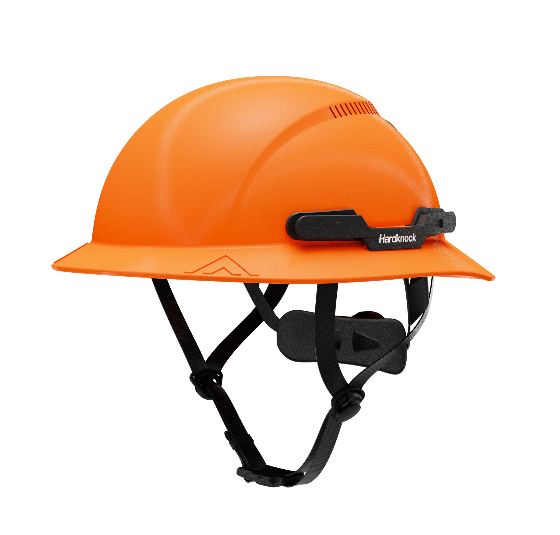 Hardknock Resolve - Full Brim - Class C - Type 2 Safety Helmet - Vented - Orange - 100-0-840