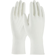 CleanTeam Single Use Class 100 Cleanroom Nitrile Glove w/Finger Textured Grip - 12" - White - 1/CS - 100-333000