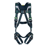 MSA EVOTECH Arc Flash Harness w/Back Web Loop - Qwik-Fit leg straps - Shoulder Padding - Super XL (SXL) - 10150162