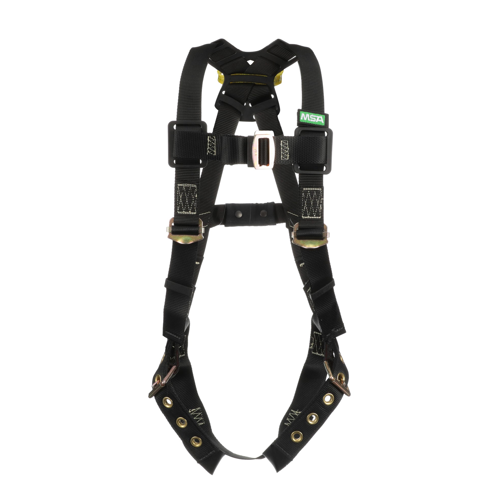MSA Workman Arc Flash Vest-Style Harness w/Back Web Loop - Tongue Buckle leg straps - Standard (STD) - 10152633