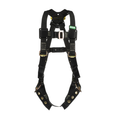 MSA Workman Arc Flash Vest-Style Harness w/Back Web Loop - Tongue Buckle leg straps - Standard (STD) - 10152633