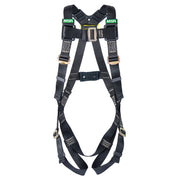 MSA Workman Arc Flash Vest-Style Harness w/Back Web Loop - Qwik-Fit leg straps - Standard (STD) - 10152648