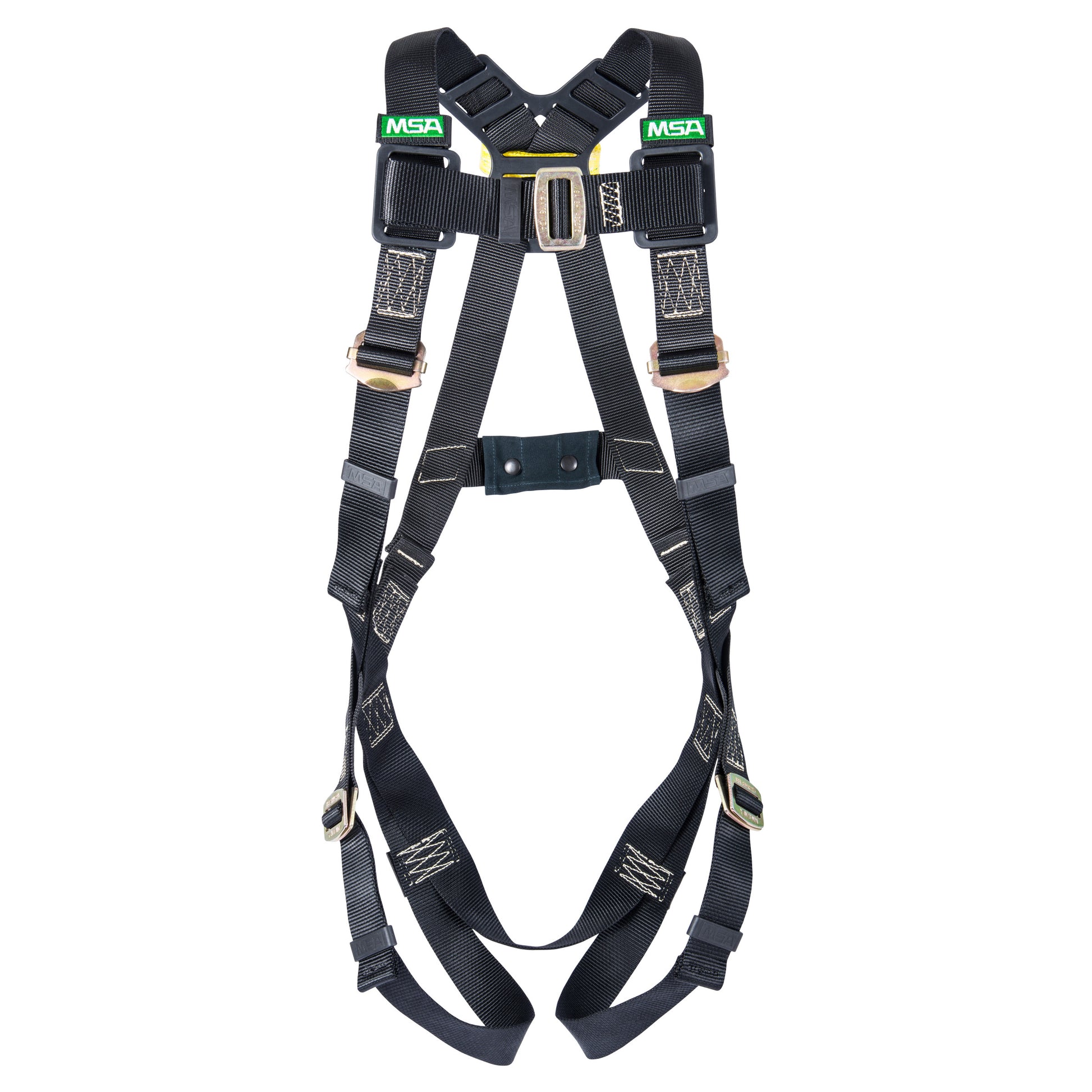 MSA Workman Arc Flash Vest-Style Harness w/Back Web Loop - Qwik-Fit leg straps - Standard (STD) - 10152648