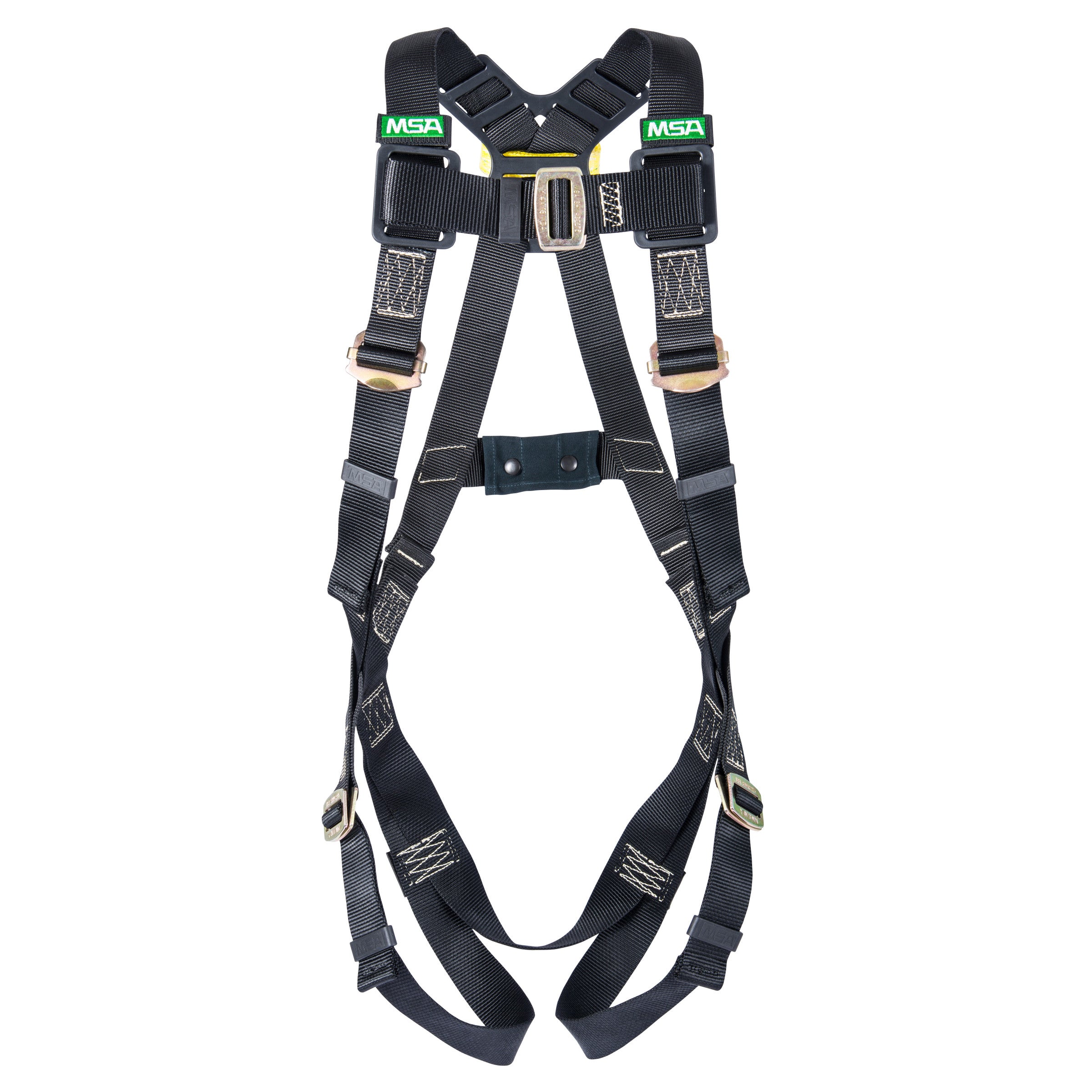 MSA Workman Arc Flash Vest-Style Harness w/Back Web Loop - Qwik-Fit leg straps - Standard (STD) - 10152648