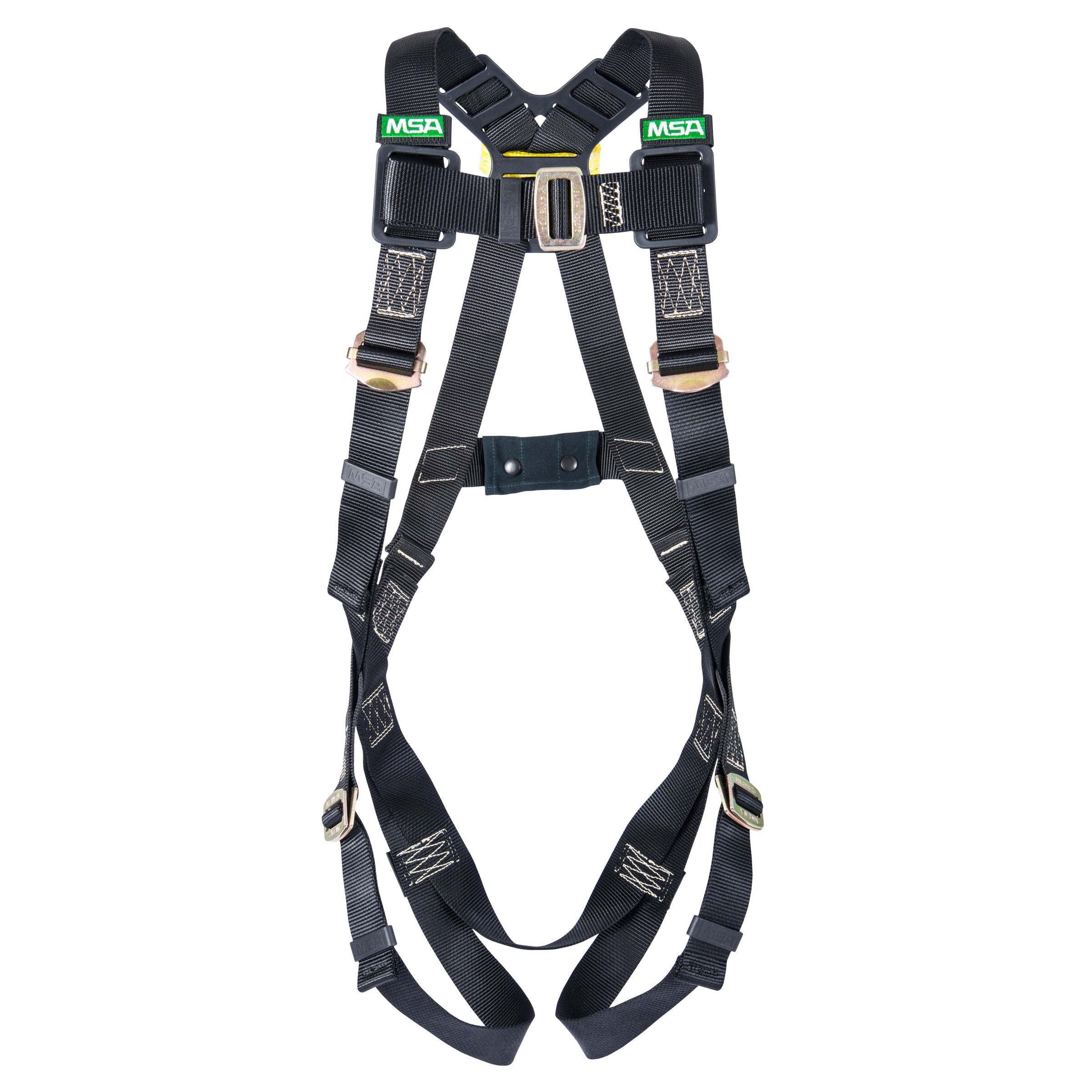MSA Workman Arc Flash Vest-Style Harness w/Back Web Loop - Qwik-Fit leg straps - X-Large (XLG) - 10152649