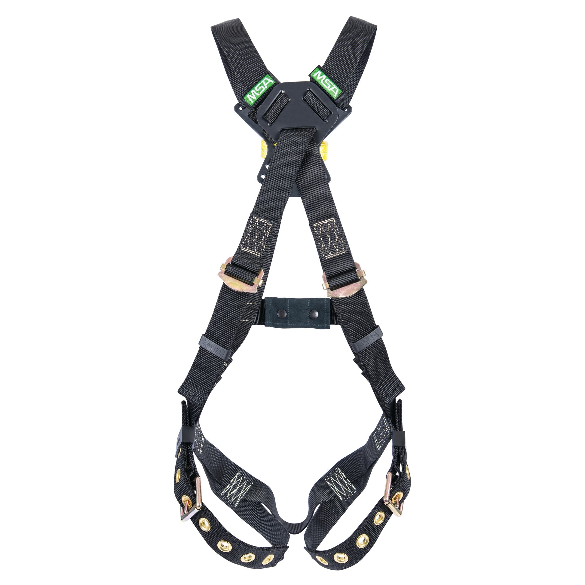 MSA Workman Arc Flash Crossover Harness w/Back Web Loop - Tongue Buckle leg straps - Standard (STD) - 10152671