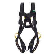 MSA Workman Arc Flash Vest-Style Harness w/Back Web Loop - Tongue Buckle leg straps - Rubber Covers - X-Small (XSM) - 10163234