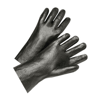 PIP PVC Dipped Glove w/Interlock Liner & Semi-Rough Finish - 12" Length - Black - 1/DZ - 330-WC1027R