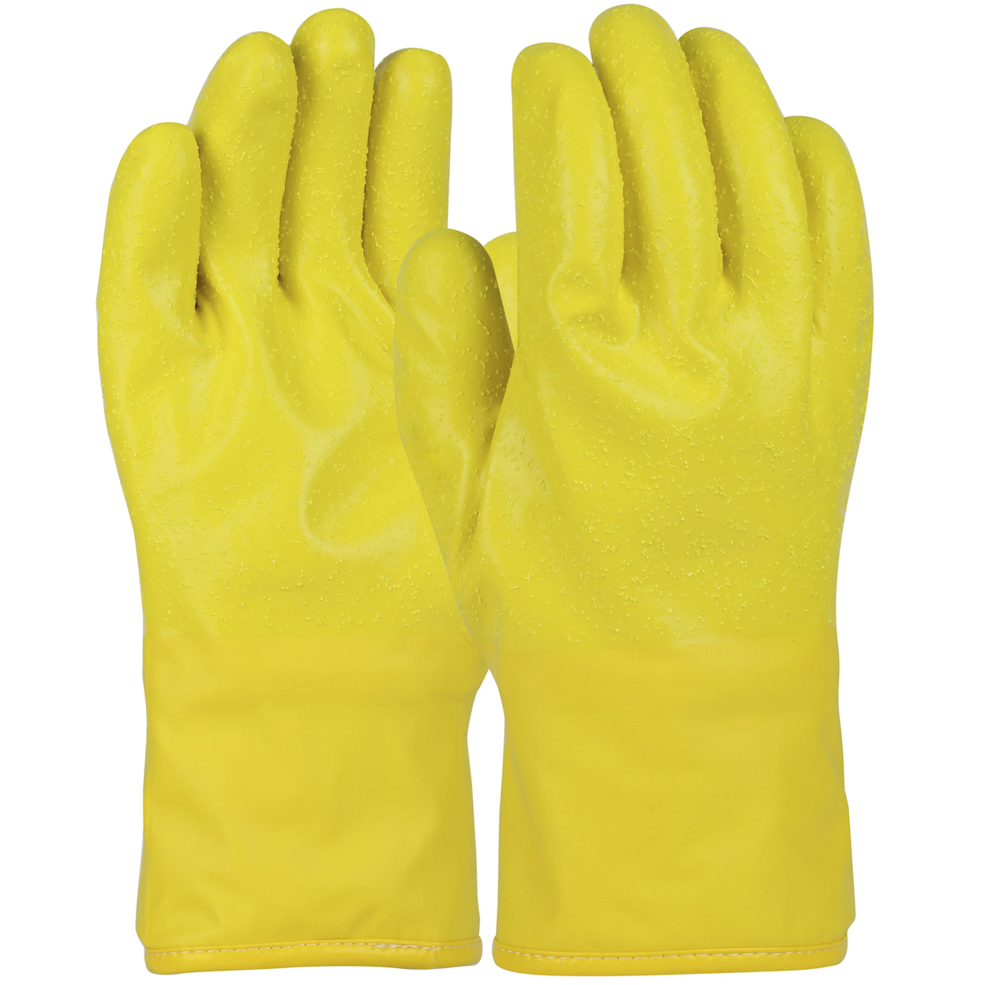 QRP PolyTuff Cold H&ling Polyurethane Glove w/Thermal Cotton Lining - 21" - Yellow - 1/PR - 330-PIP-10255L