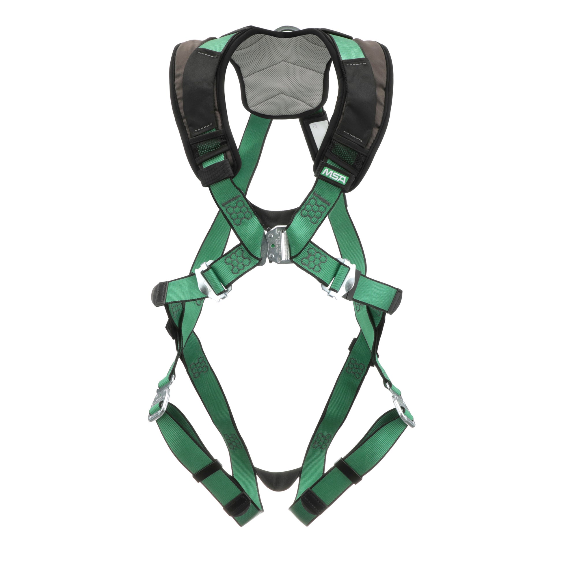 MSA V-FORM+ Harness w/Back D-Ring - Quick Connect Leg Straps - Standard - 10206101